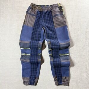 Adidas IVY PARK Allover Print Sweatpants Unisex Youth Large‎ Dark Blue /Brown